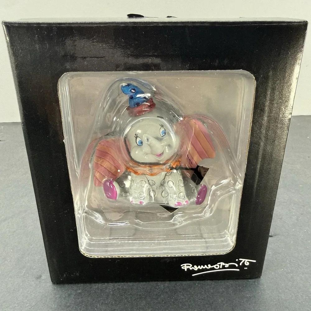 Disney Romero Britto Pop Art Mini Dumbo the Elephant Figurine 2 3/4